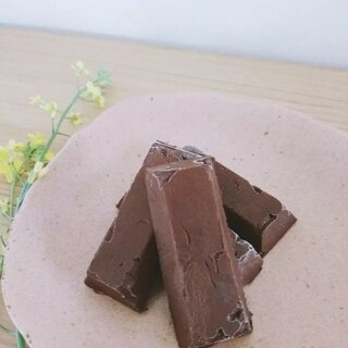 ☆砂糖不使用☆純ココアでつくる甘々チョコ